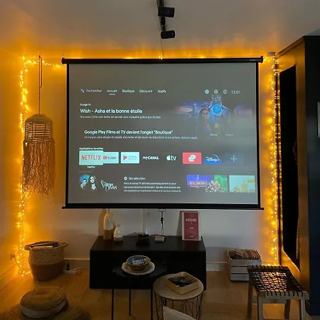 Proche Paris Video-projecteur Apartment *